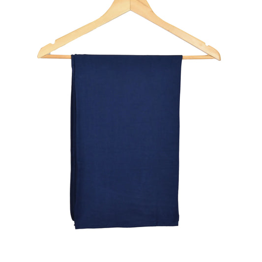 Dark Blue Jersey Hijab